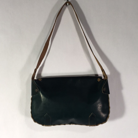 Vintage Tooled Leather Bag - Picture 4 of 6